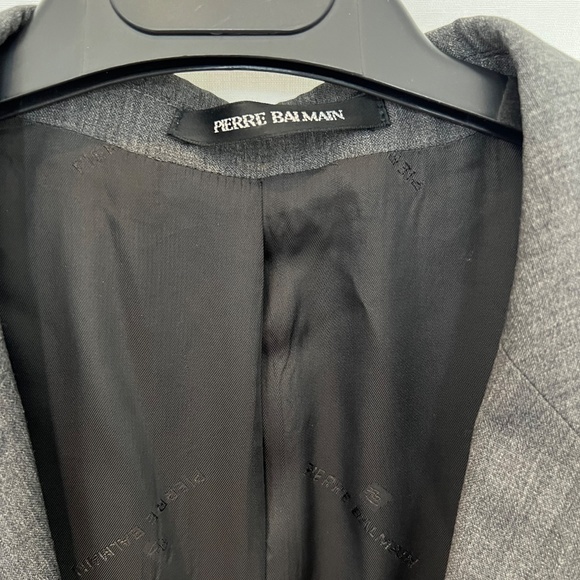 BALMAIN - Vintage and Rare Mens Three Button Suit Made in Italy Size 40R 80% OFF - Picture 5 of 11